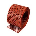 PVC Szellőző szalag 10cmx5m (5m/tekercs) vörös