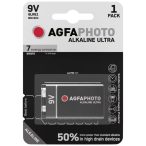 AgfaPhoto Ultra Alkáli Elem 9V 6LR61 MN1604