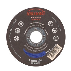 Abraboro Chili Prémium Alumínium Vágókorong 115x1x22,23 (050711501005)