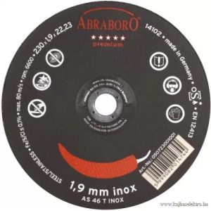 Abraboro Chili Inox Prémium Vágókorong 230x1,9x22,23 (050723001001)